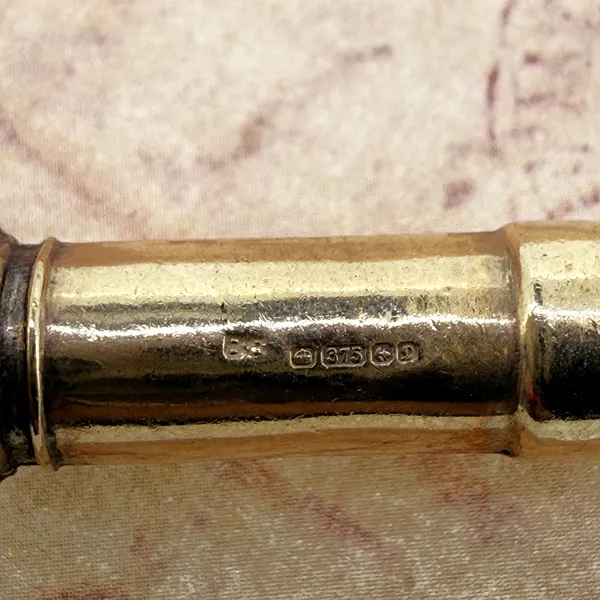 Birmingham 1978! 9ct Yellow Gold Post Box Charm — image 9